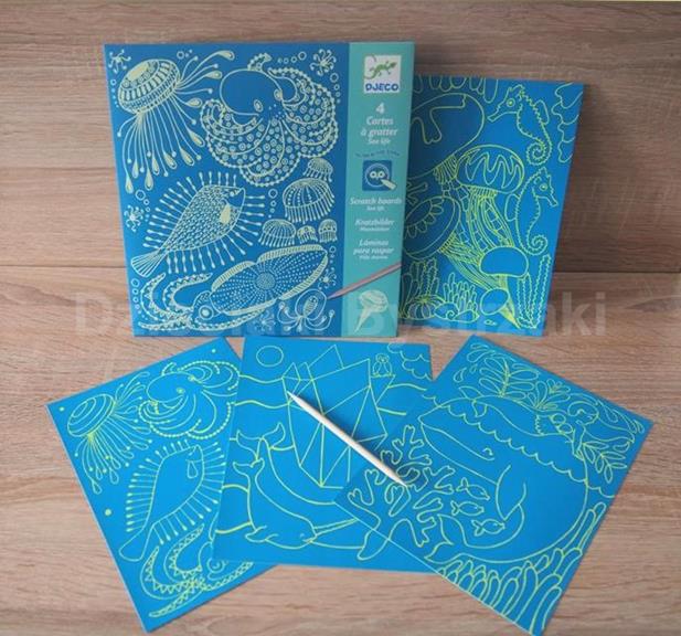 Djeco Wydrapywanki Morskie życie